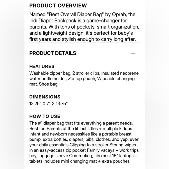 Dagne Dover Indi Backpack in Warm Brown - Picture 8 of 14